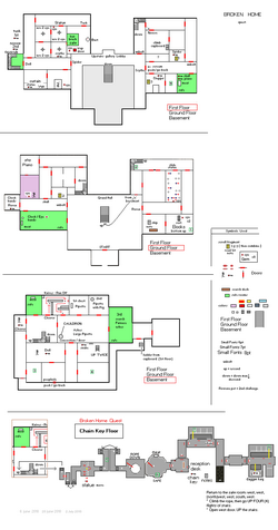 Broken Home Quest Floor Plan